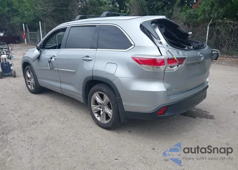 2016 Toyota Highlander Limited V6 from USA, damaged, VIN 5TDDKRFH8GS270260